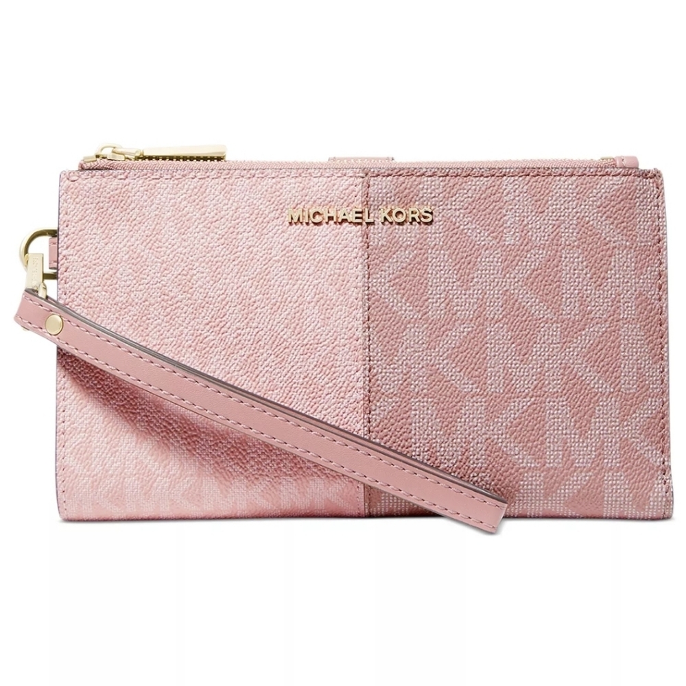 Michael kors Jet Set Double Zip Wristlet Wallet